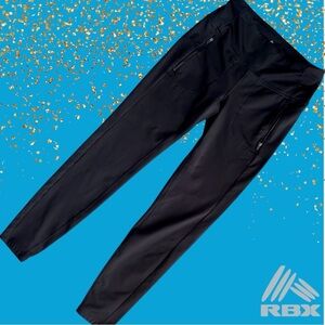 RBX Jet Black Performance Leggings